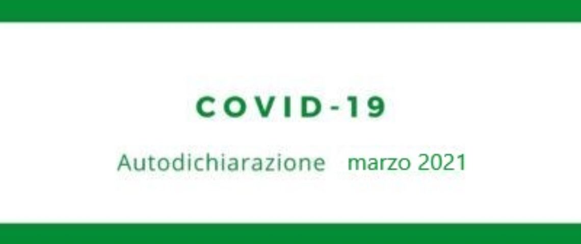 Covid 19 marzo 21